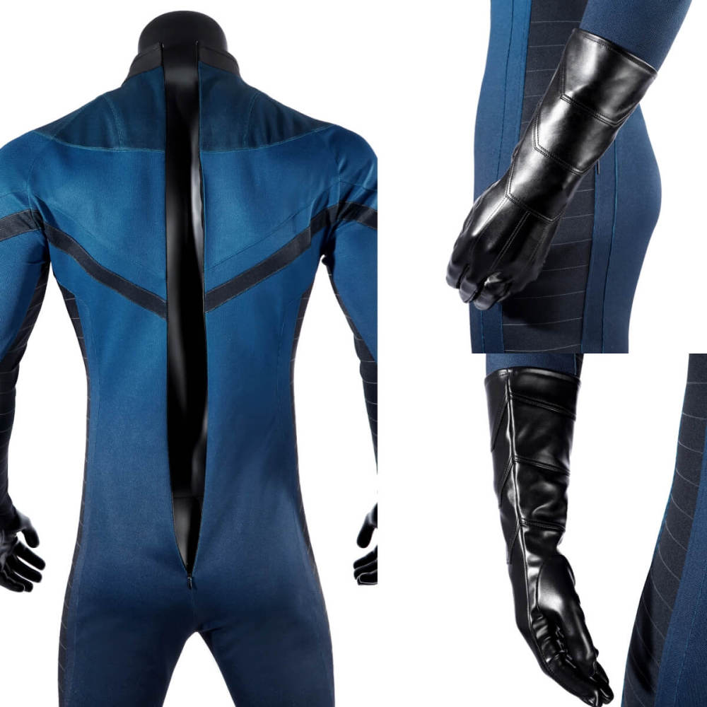 Human Torch Fantastic Four 2005 Cosplay Costume Johnny Storm