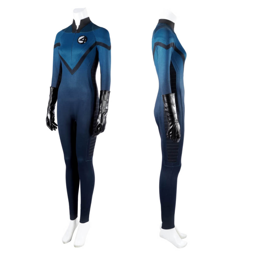 Invisible Woman Fantastic Four 2005 Cosplay Costume Sue Storm