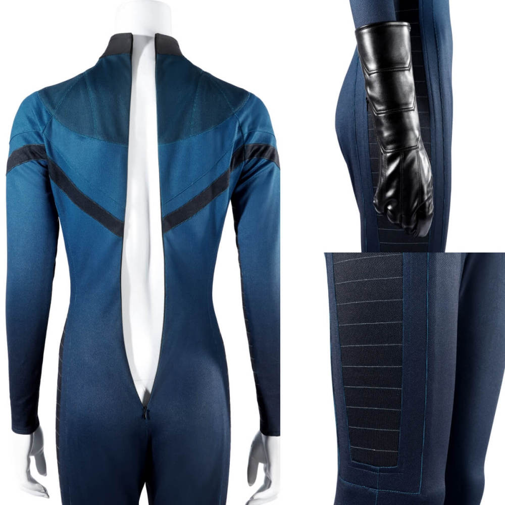 Invisible Woman Fantastic Four 2005 Cosplay Costume Sue Storm