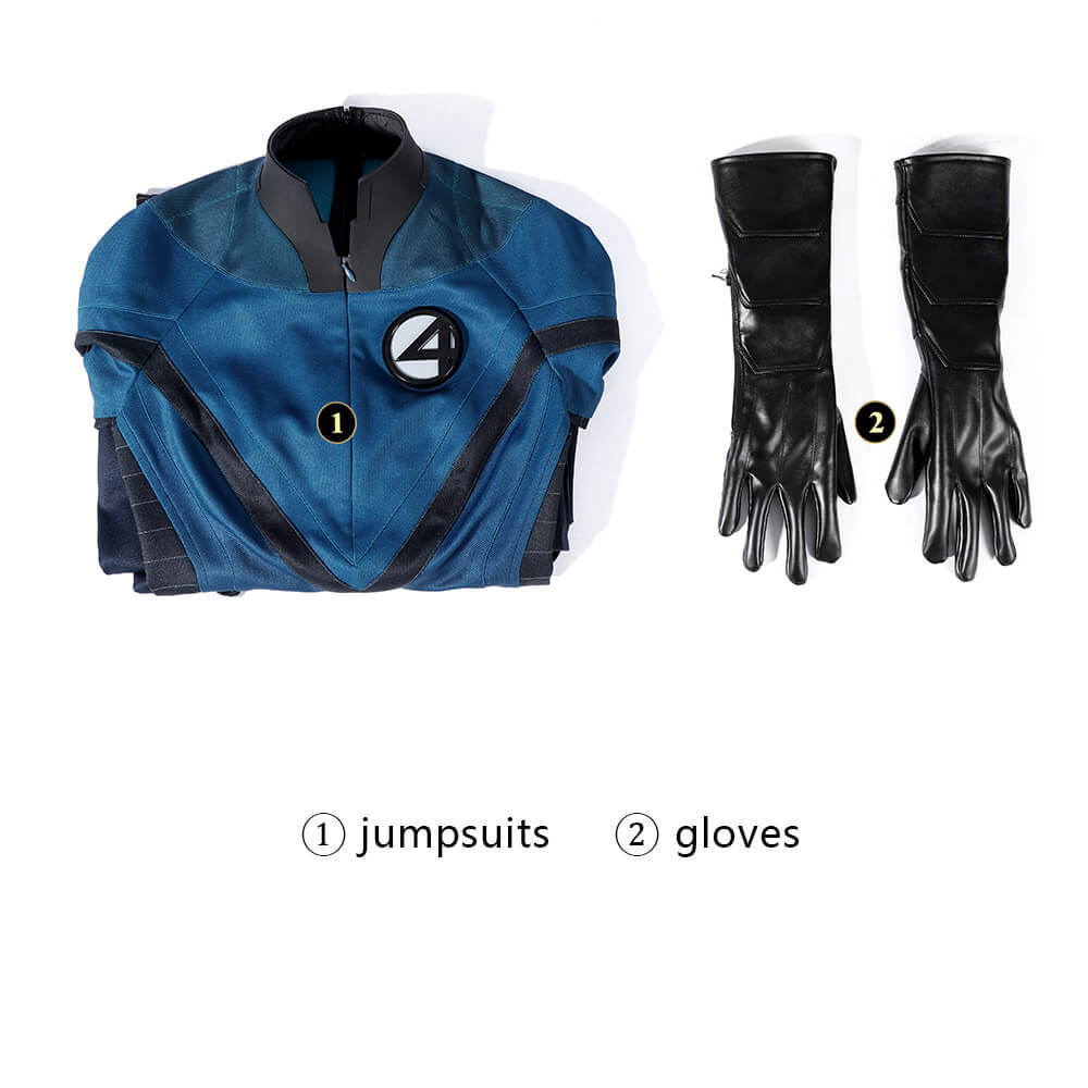 Invisible Woman Fantastic Four 2005 Cosplay Costume Sue Storm