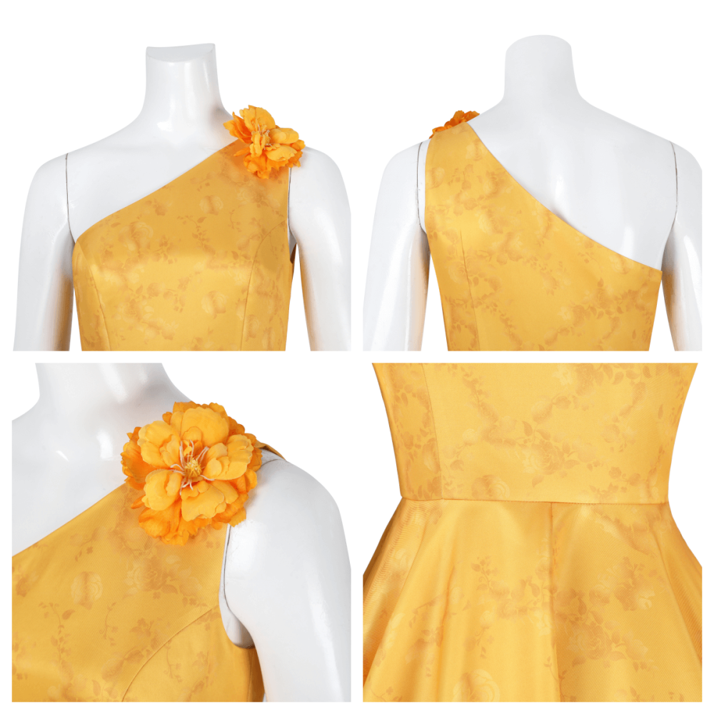 Zootopia 2 Judy Hopps Yellow Dress Cosplay Costume Style B