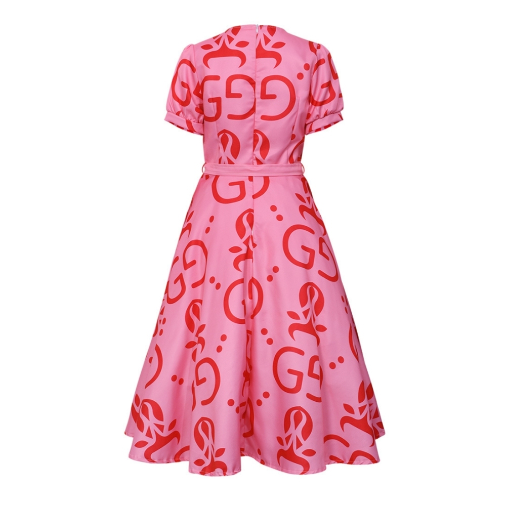 Zootopia 2 Fru Fru Pink Dress Cosplay Costume for Women Kids