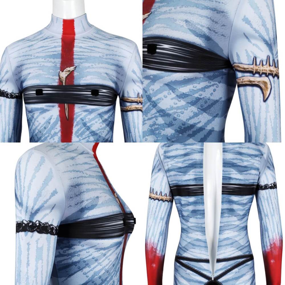 Avatar: Fire and Ash Varang Cosplay Costume Printed Style
