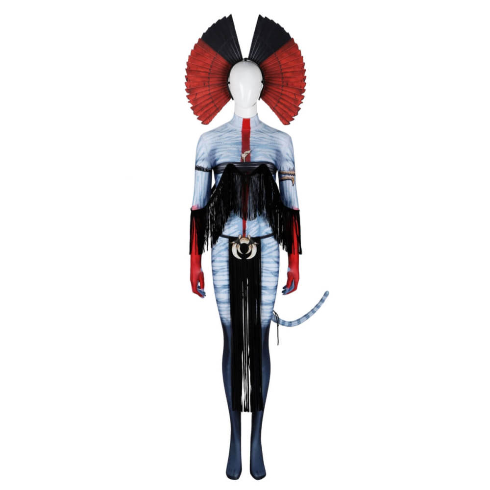 Avatar: Fire and Ash Varang Cosplay Costume Printed Style
