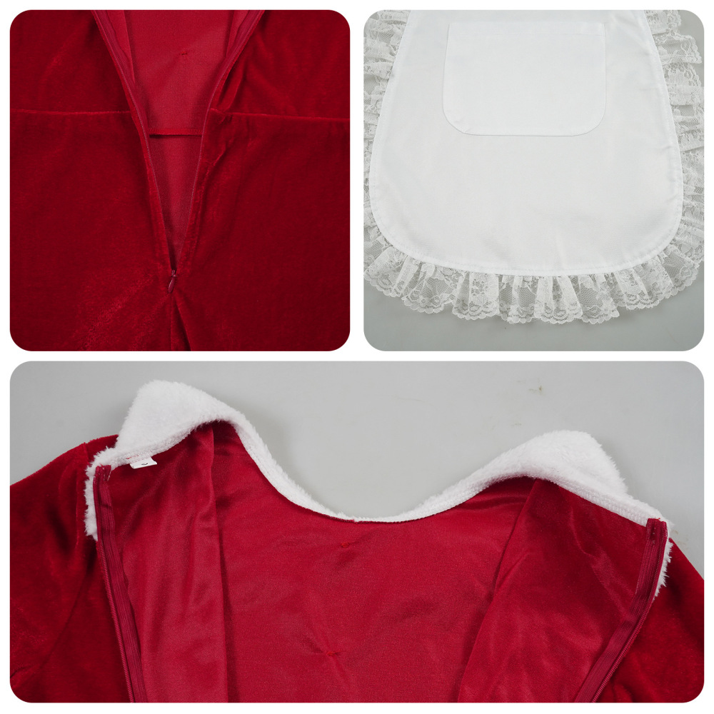 Mrs Claus Costume for Women Christmas Outfits Gifts