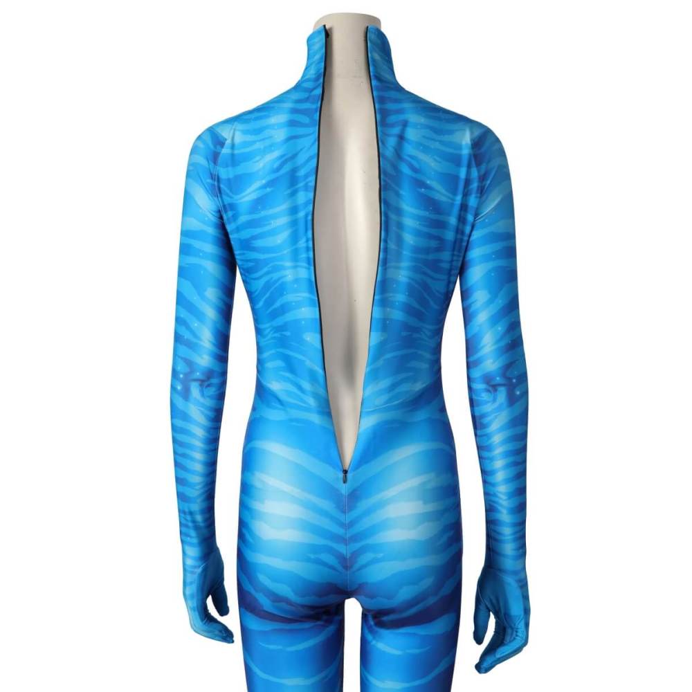 Neytiri Jumpsuit Mask Avatar 2 The Way of Water Cosplay Costume Style B