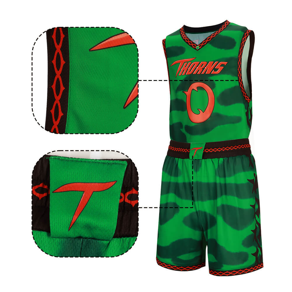 GOAT Movie Vineland Thorns Basketball Jersey Will Harris