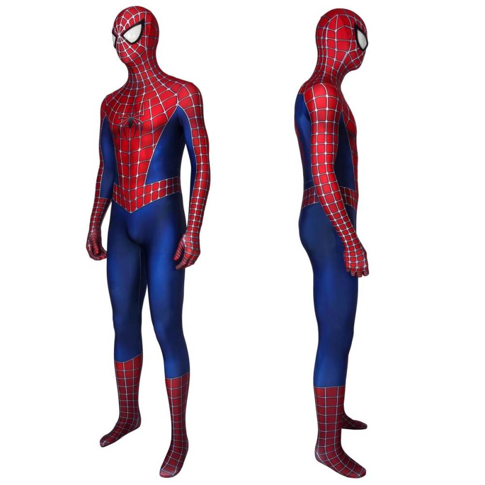 Spider-Man 2 Tobey Maguire Cosplay Costume Printed Style