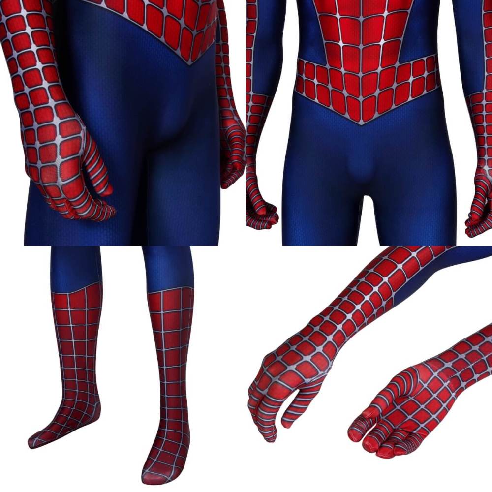 Spider-Man 2 Tobey Maguire Cosplay Costume Printed Style