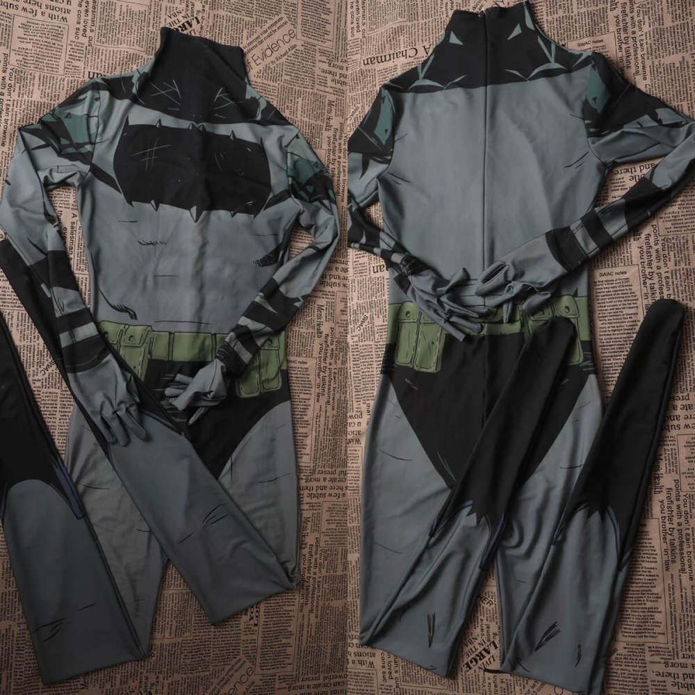 Absolute Bruce Wayne Cosplay Costume for Adults Kids