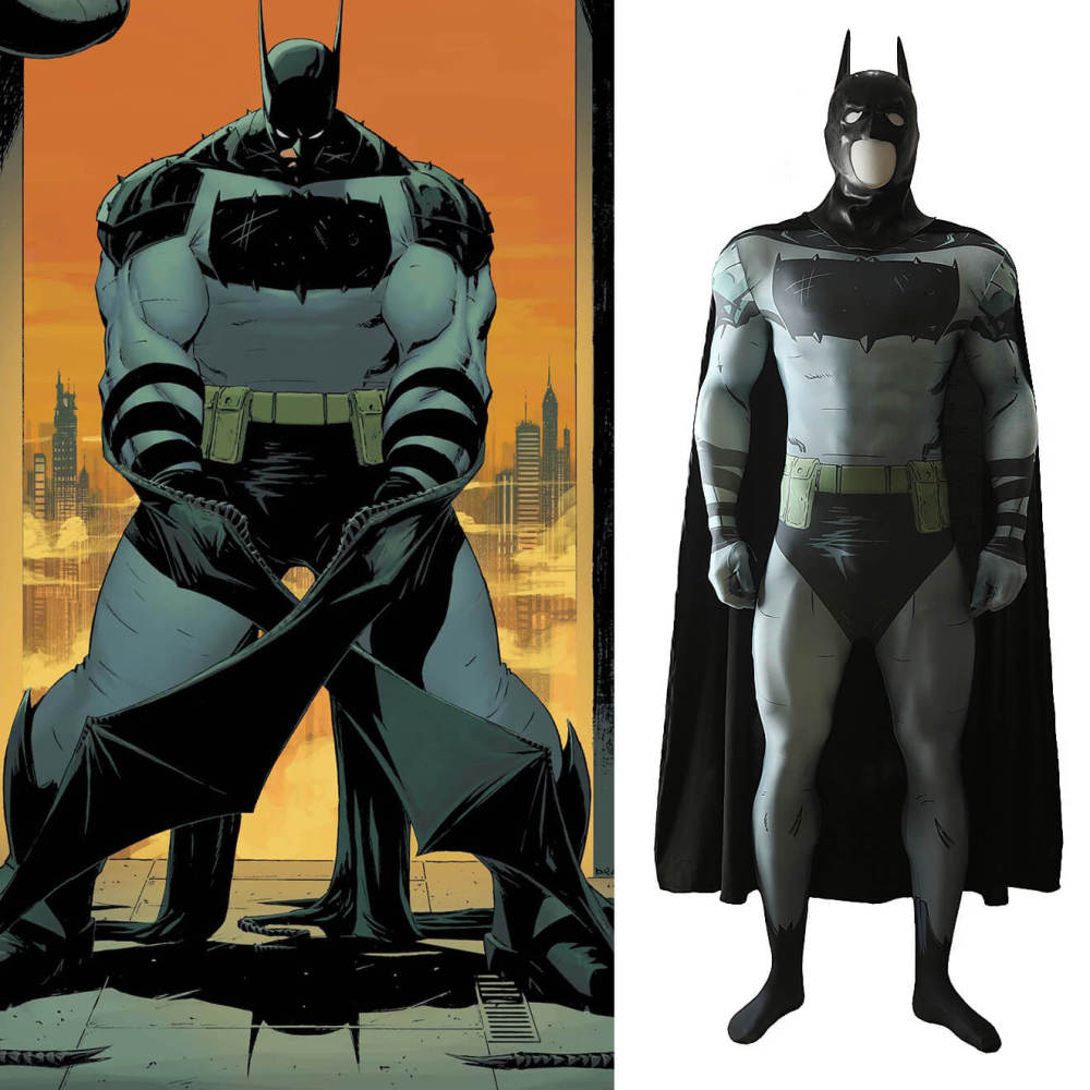 Absolute Bruce Wayne Cosplay Costume for Adults Kids