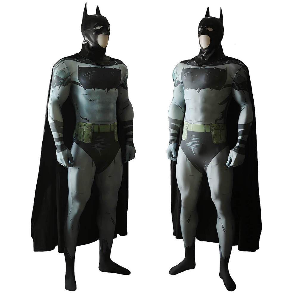 Absolute Bruce Wayne Cosplay Costume for Adults Kids