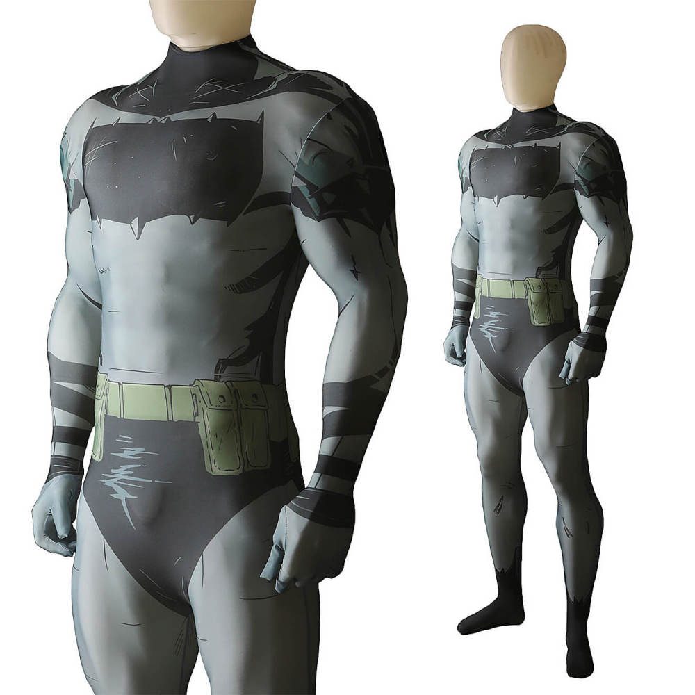 Absolute Bruce Wayne Cosplay Costume for Adults Kids