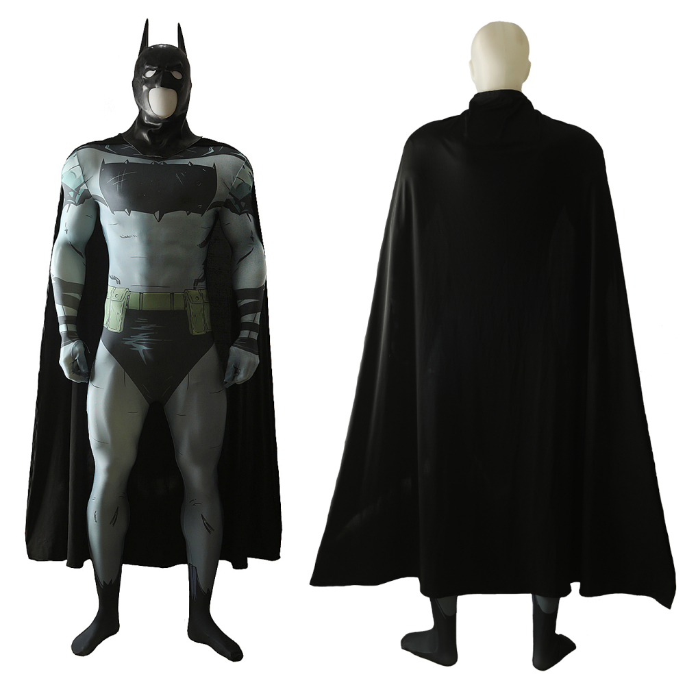 Absolute Bruce Wayne Cosplay Costume for Adults Kids