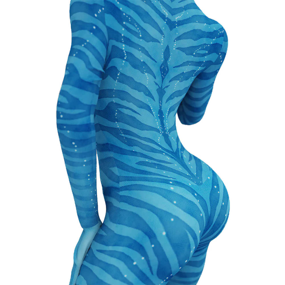 Avatar: Fire and Ash Neytiri Bodysuit Cosplay Costume for Adult Kids
