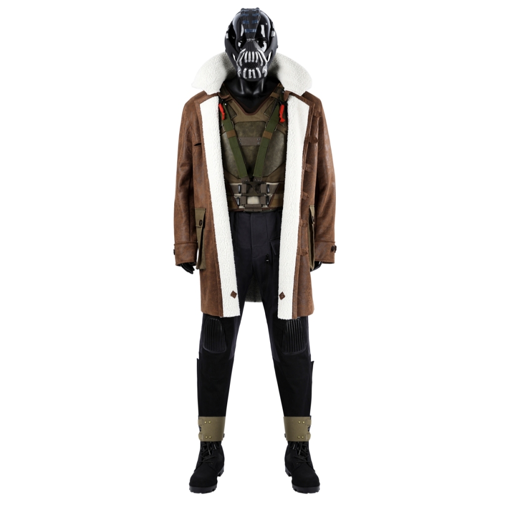 Dark Knight Rises Bane Cosplay Costume Top Level