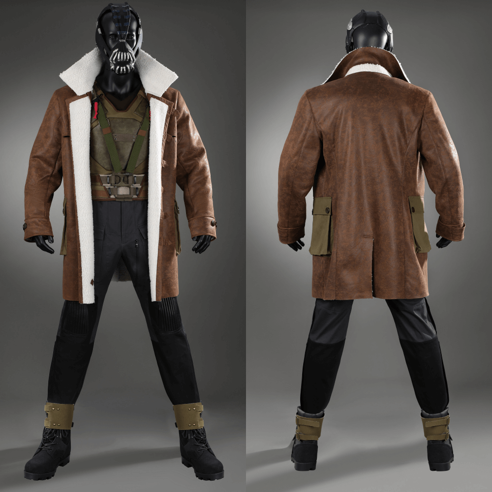 Dark Knight Rises Bane Cosplay Costume Top Level