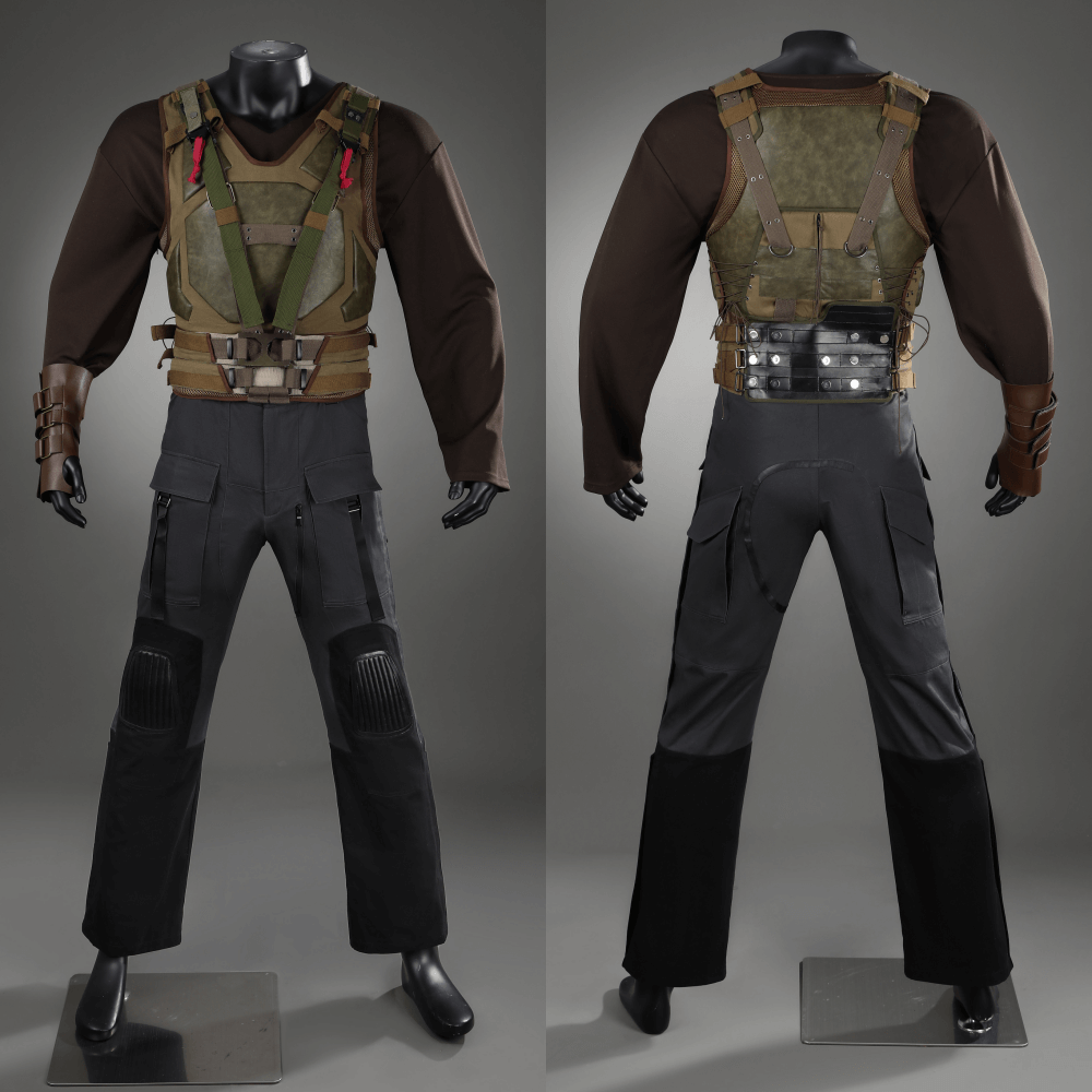 Dark Knight Rises Bane Cosplay Costume Top Level