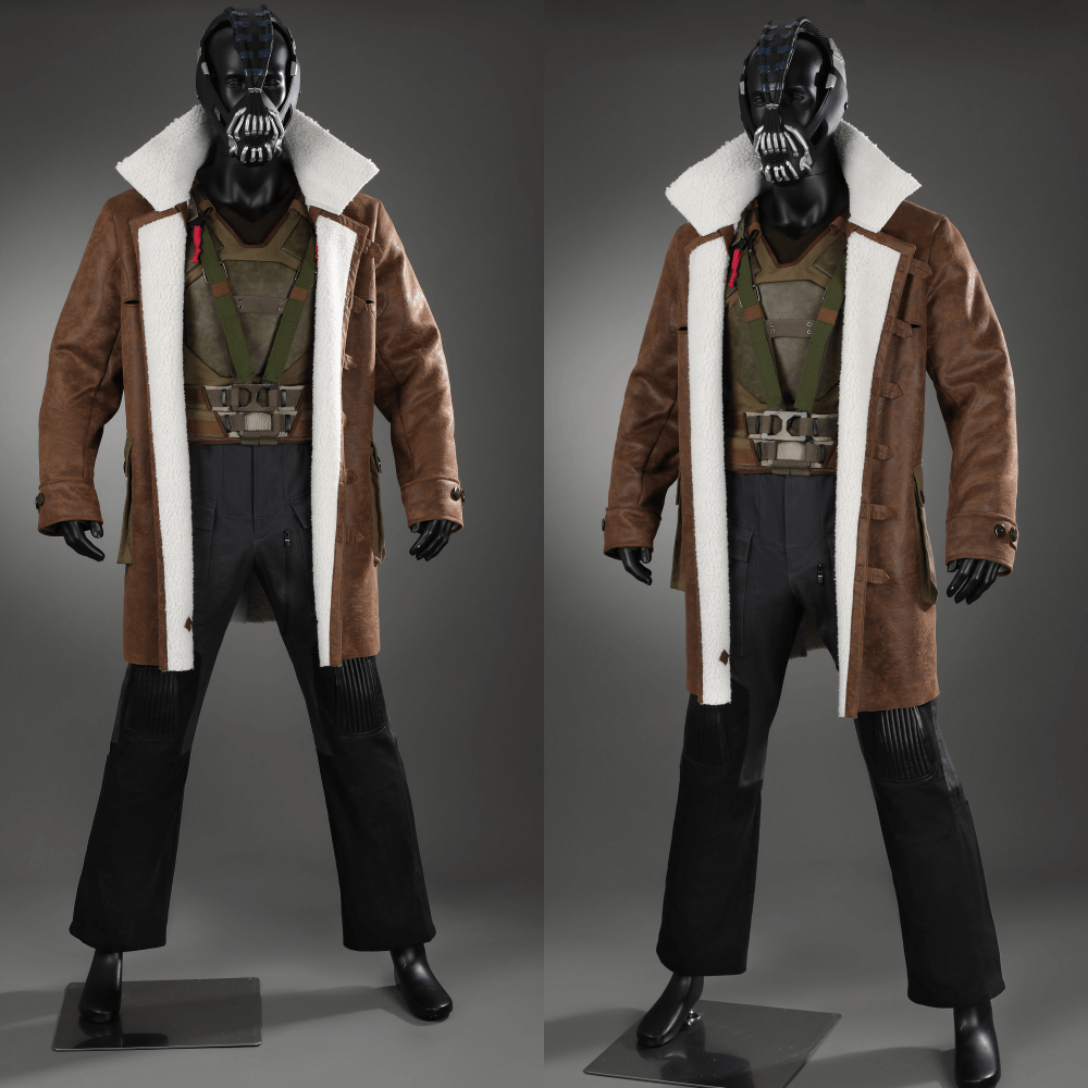 Dark Knight Rises Bane Cosplay Costume Top Level