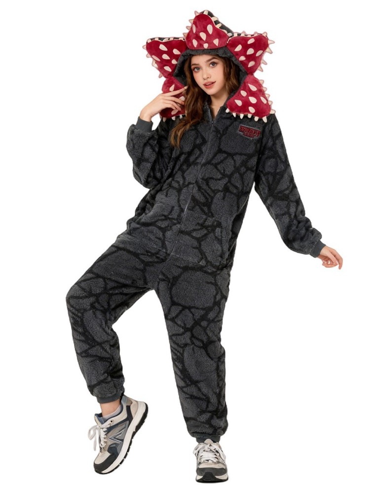 Demogorgon Pajamas Cosplay Costume Jumpsuit