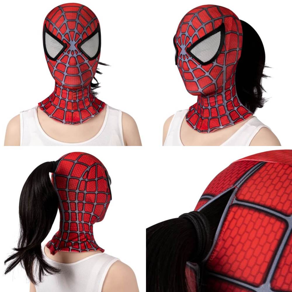 Spider-Man 2 Tobey Maguire Female Jumpsuit Cosplay Costume