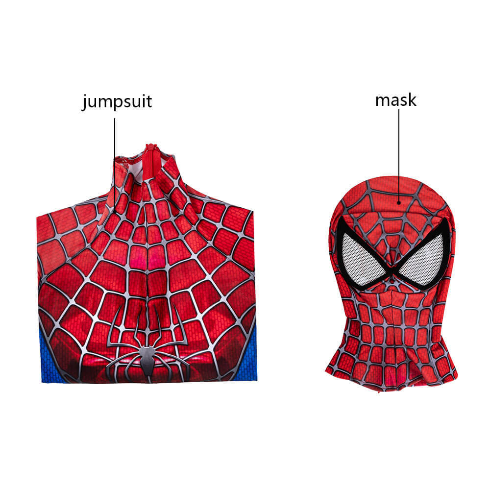 Spider-Man 2 Tobey Maguire Female Jumpsuit Cosplay Costume