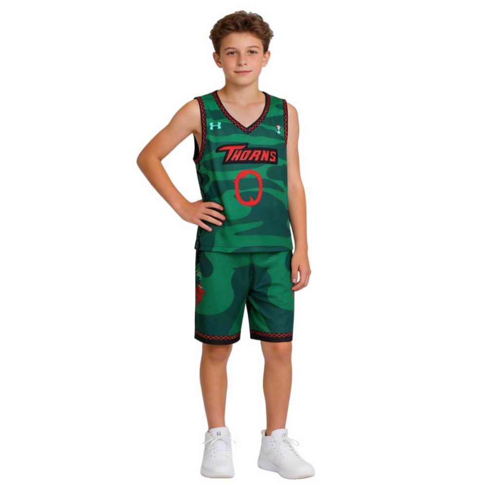 GOAT Movie Vineland Thorns Basketball Jersey Will Harris Suit