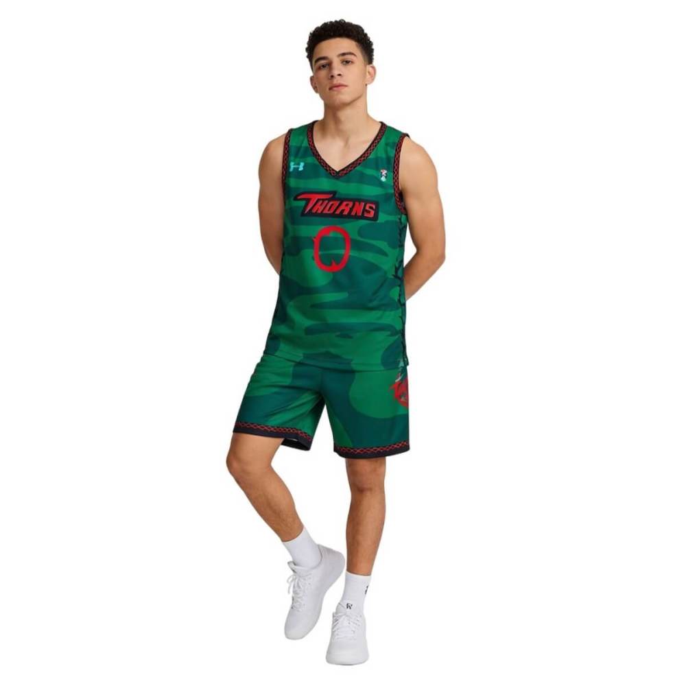 GOAT Movie Vineland Thorns Basketball Jersey Will Harris Suit