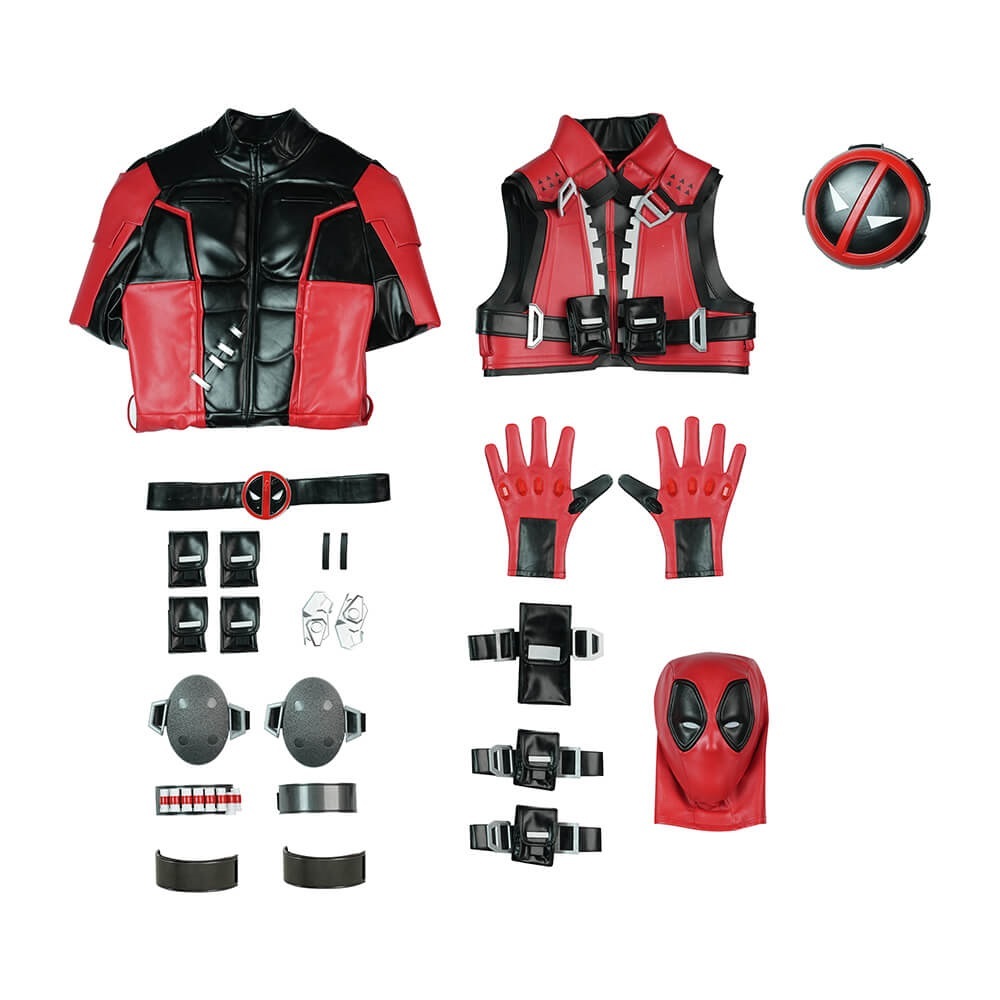 Marvel Rivals Deadpool Cosplay Costume Top Level