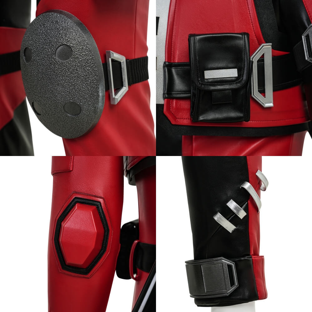 Marvel Rivals Deadpool Cosplay Costume Top Level