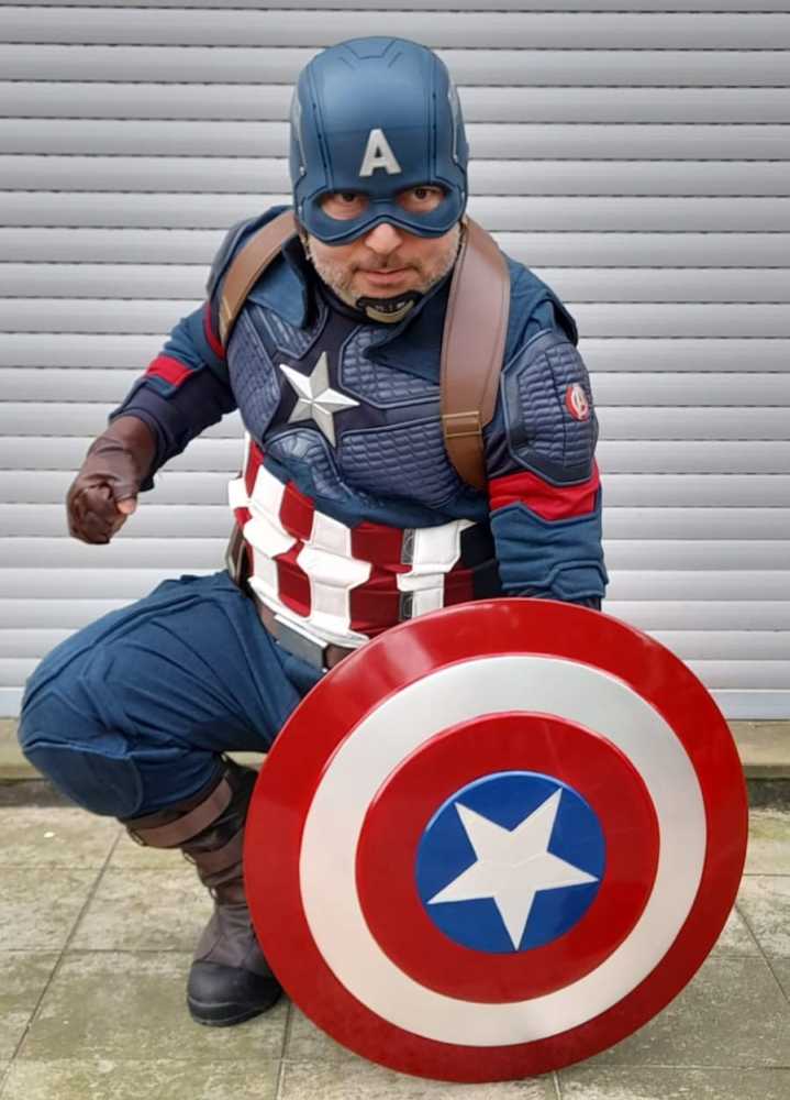 Avengers: Endgame Captain America Cosplay Costume Hallowcos