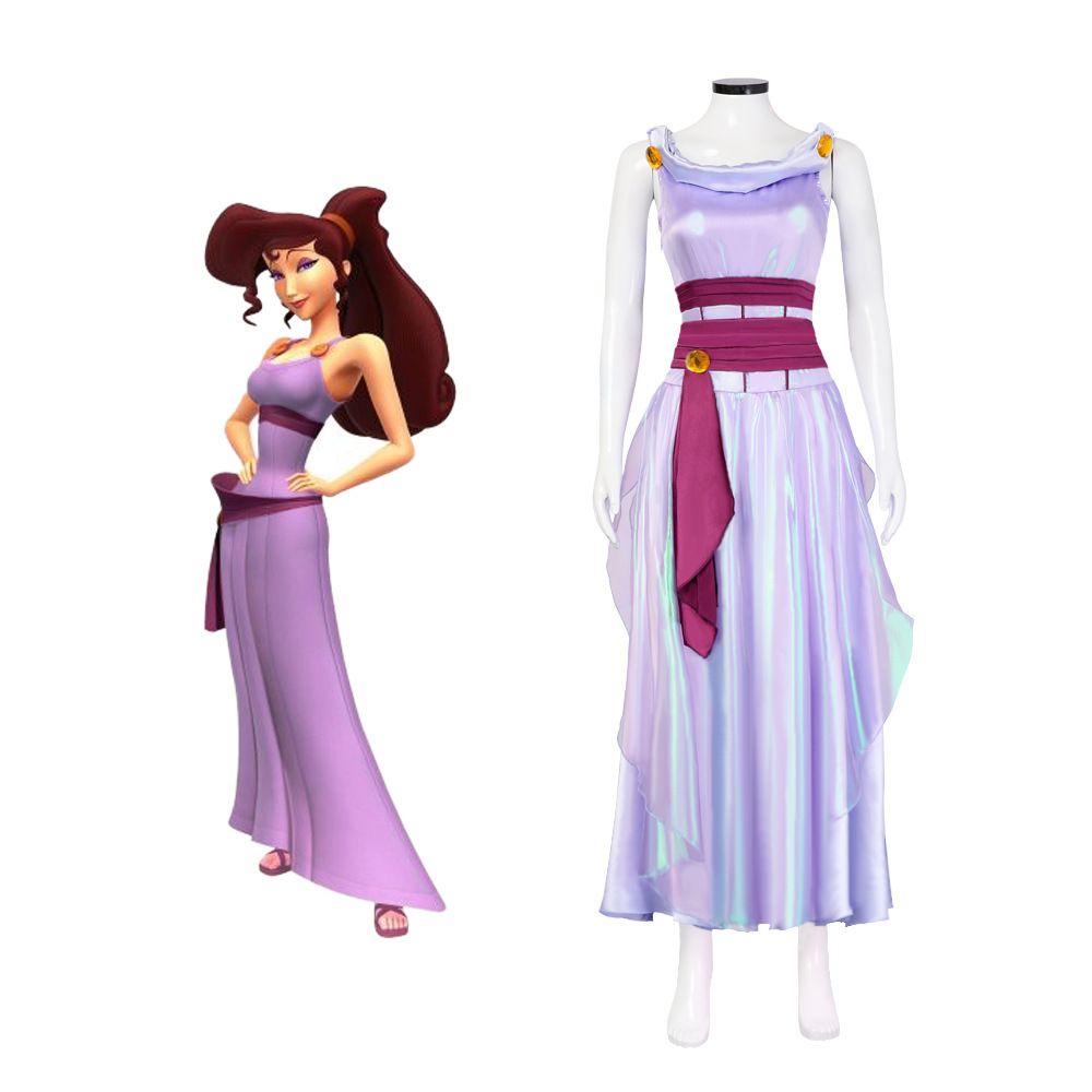 Megara Dress Hercules Cosplay Costume