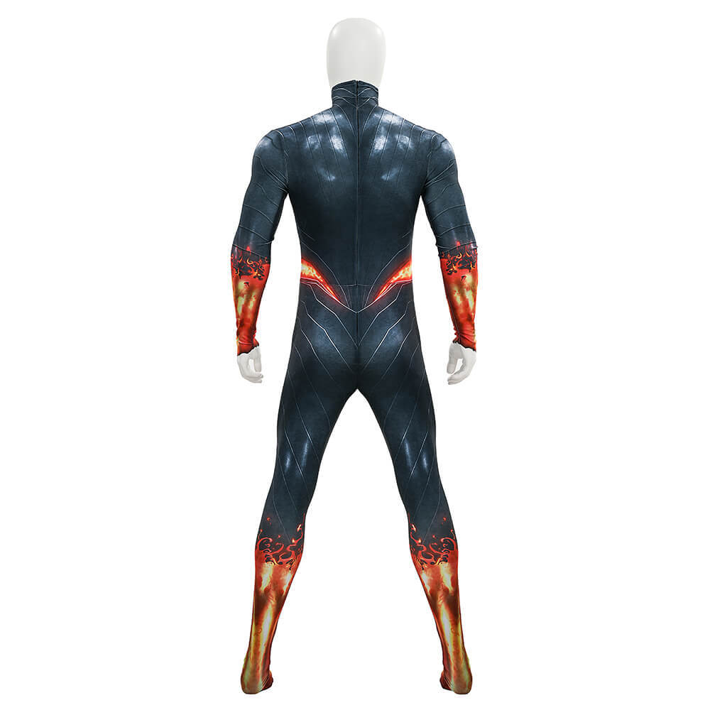 Absolute Clark Kent Cosplay Costume Jumpsuit Cloak