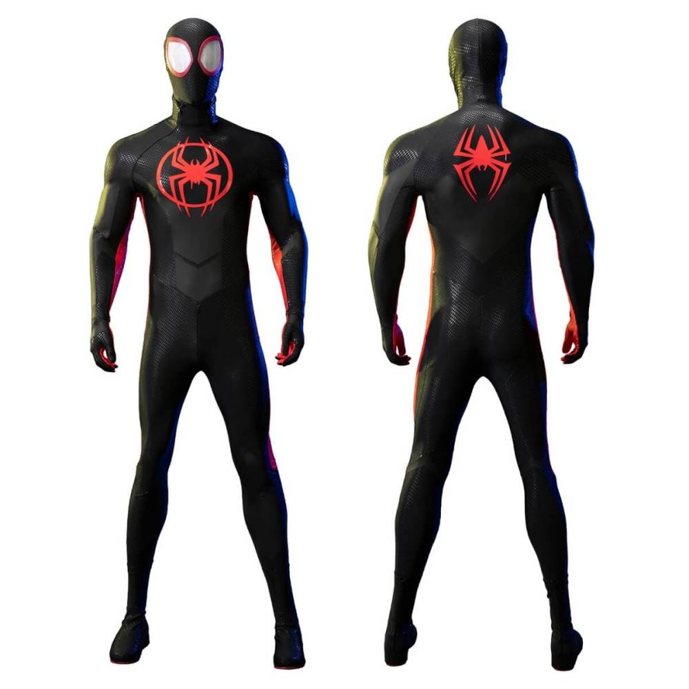 Spider-Man Across the Spider-Verse Miles Morales Cosplay Costume Top Level