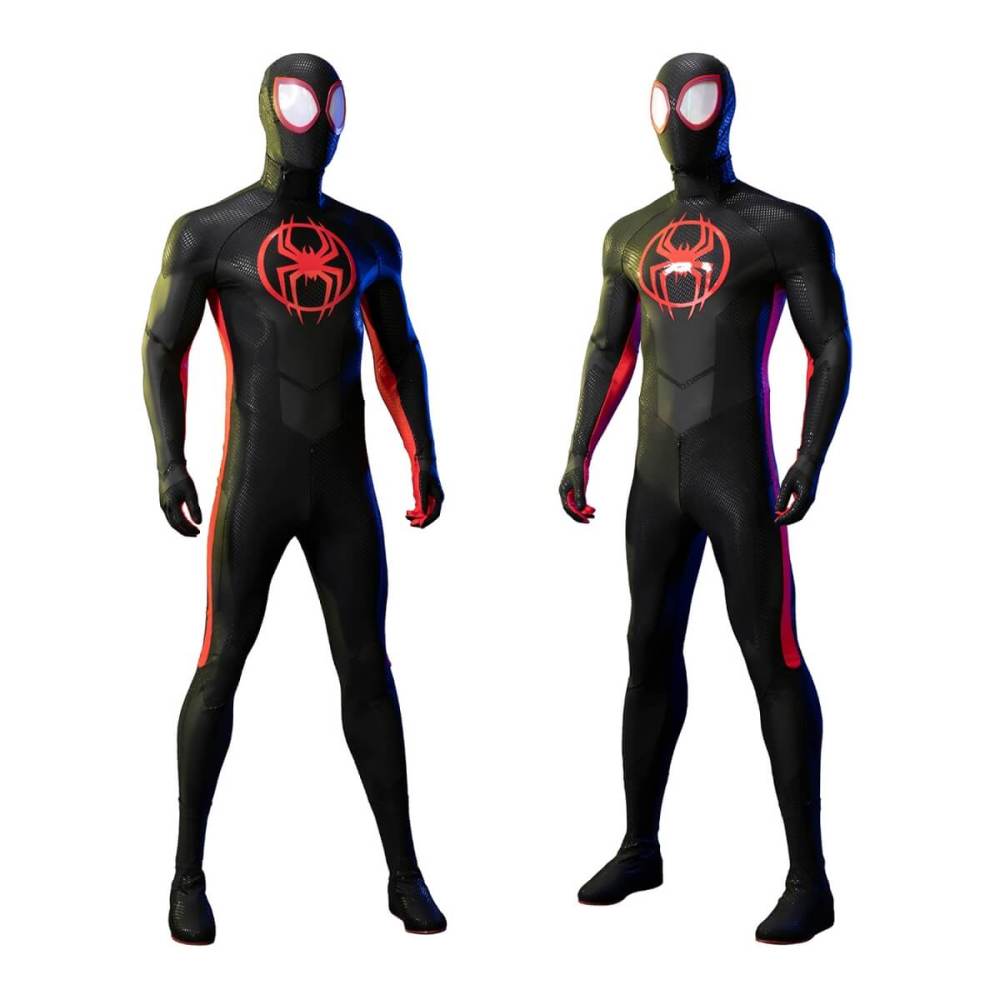 Spider-Man Across the Spider-Verse Miles Morales Cosplay Costume Top Level