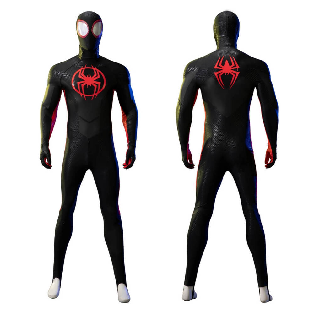 Spider-Man Across the Spider-Verse Miles Morales Cosplay Costume Top Level