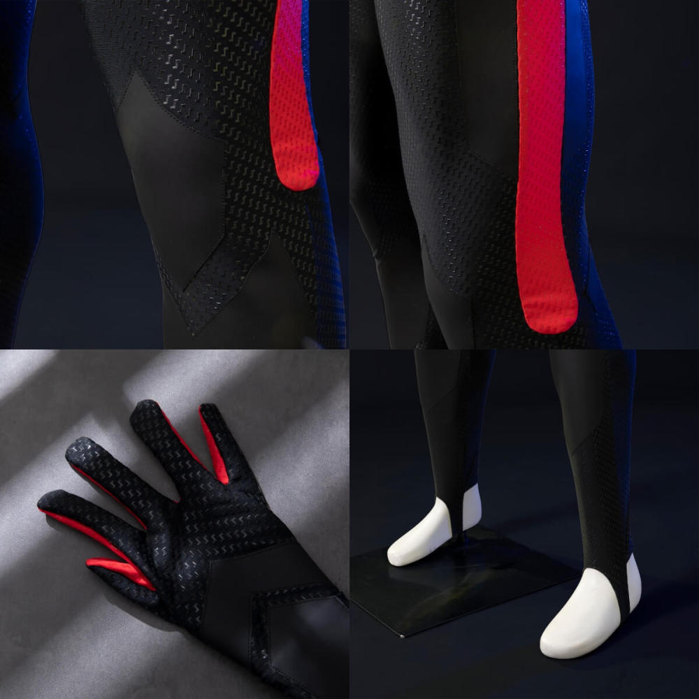 Spider-Man Across the Spider-Verse Miles Morales Cosplay Costume Top Level