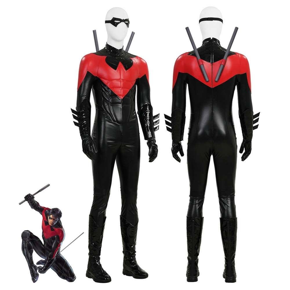 Dick Grayson New 52 Superhero Cosplay Costume