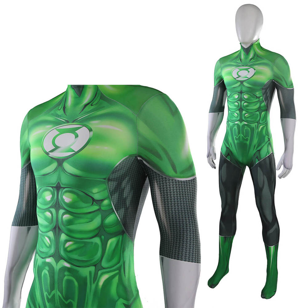 Hal Jordan Jumpsuit Cosplay Costume