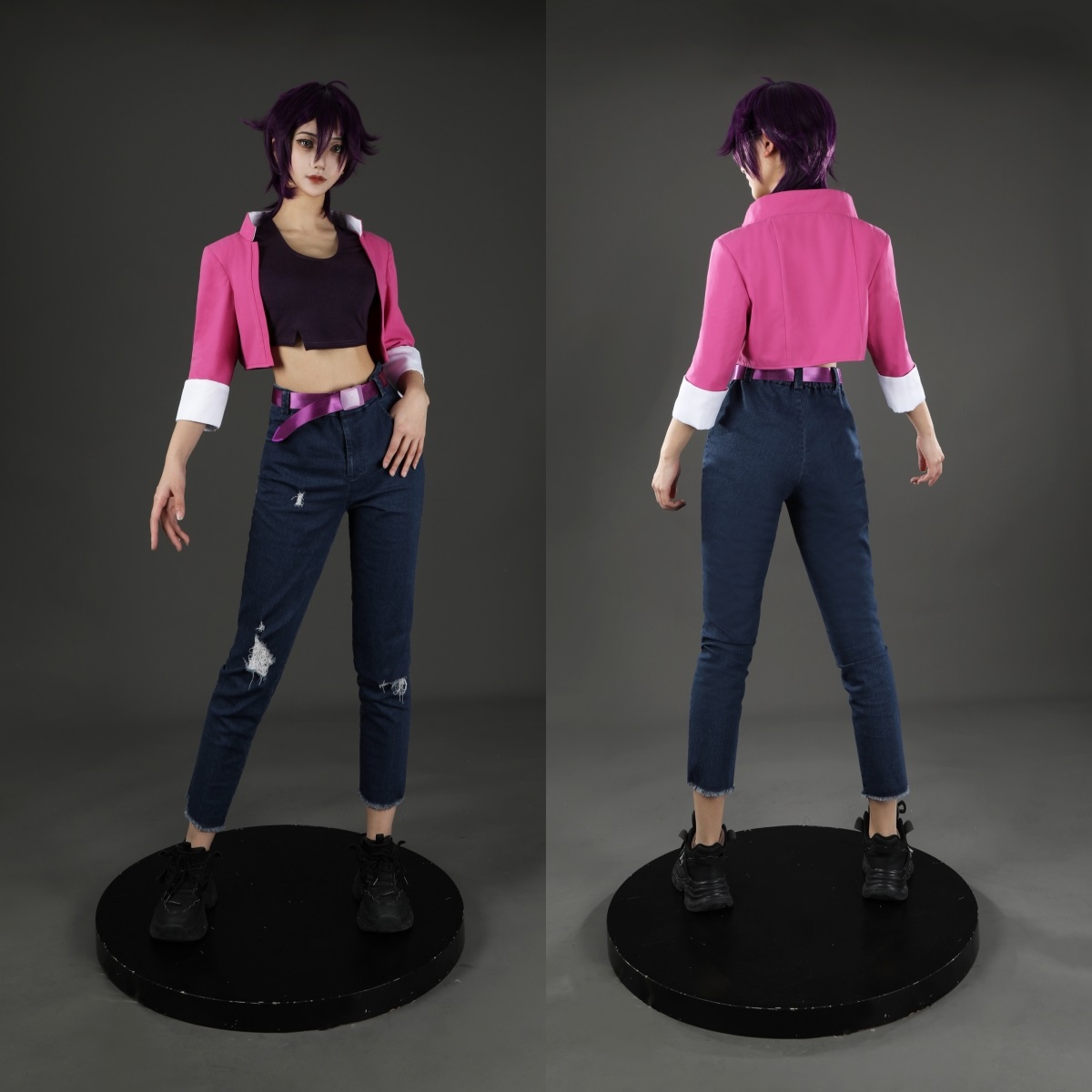Dispatch Invisigal Courtney Cosplay Costume Hallowcos