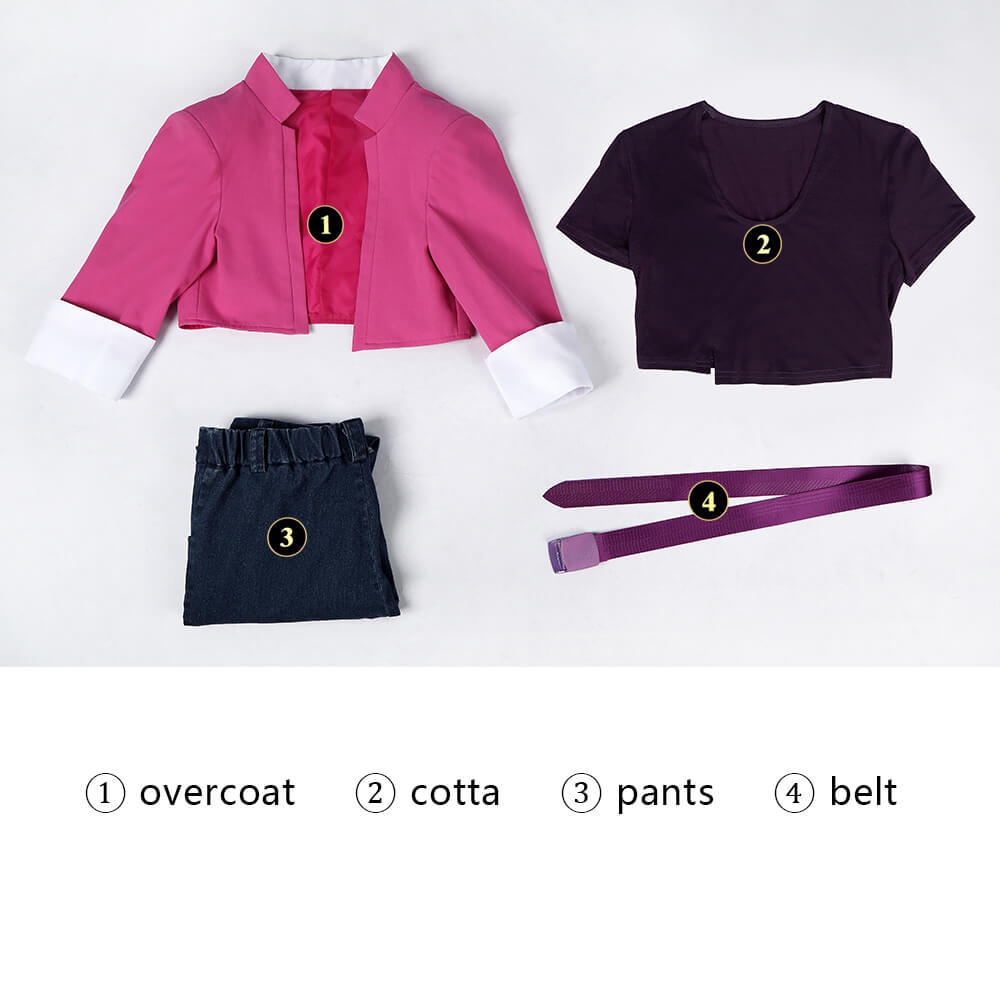 Dispatch Invisigal Courtney Cosplay Costume
