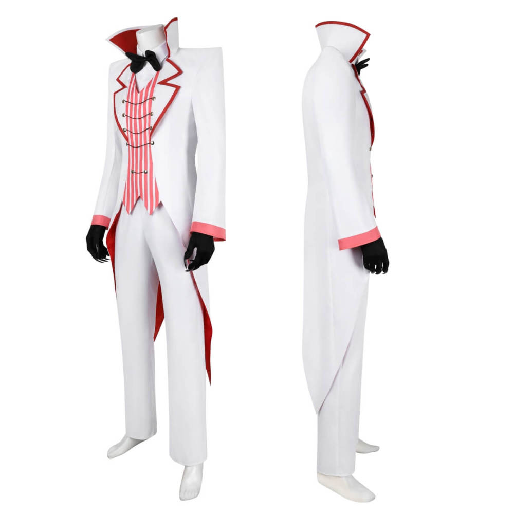 Hazbin Hotel Lucifer Morningstar Cosplay Costume Hallowcos Upgrade