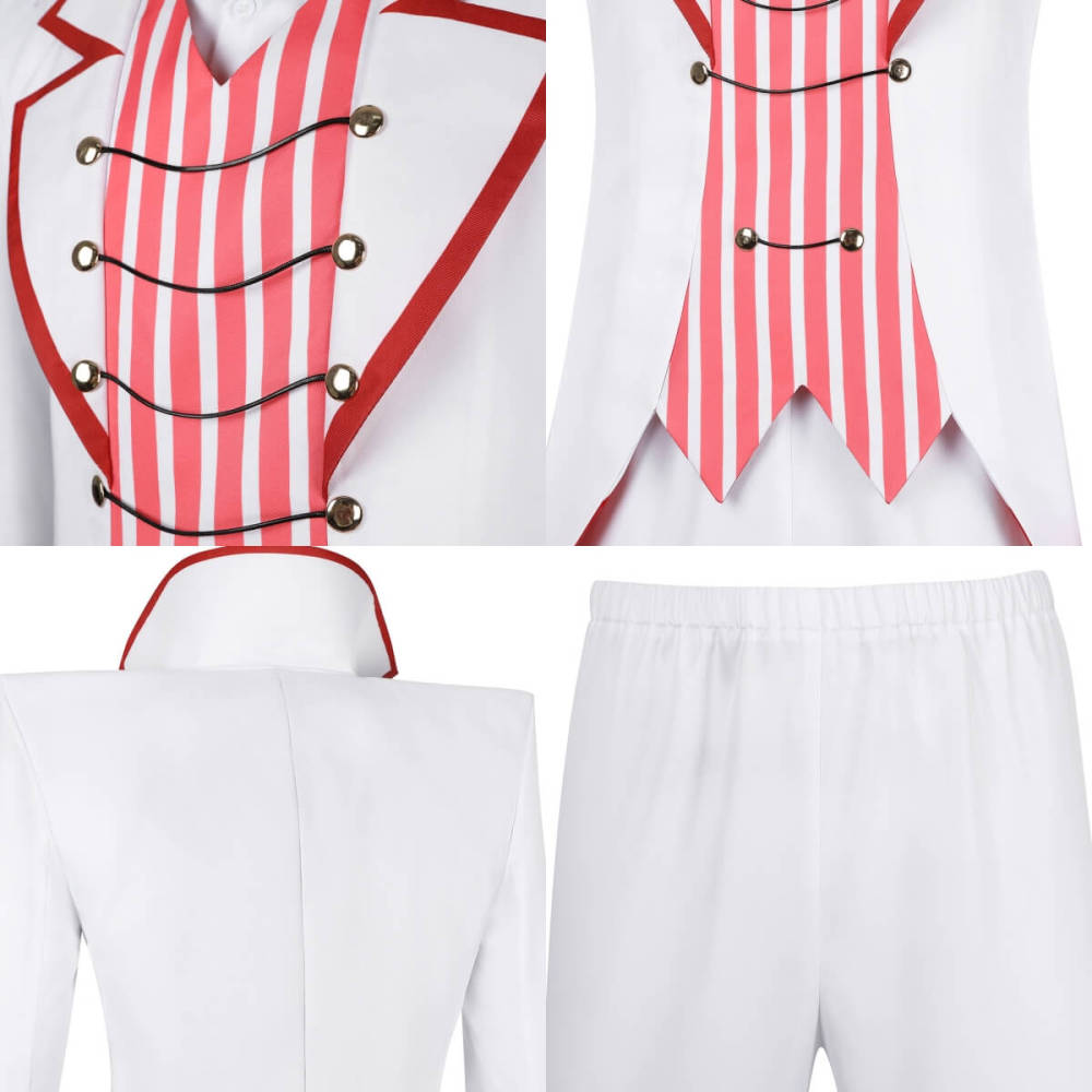 Hazbin Hotel Lucifer Morningstar Cosplay Costume Hallowcos Upgrade