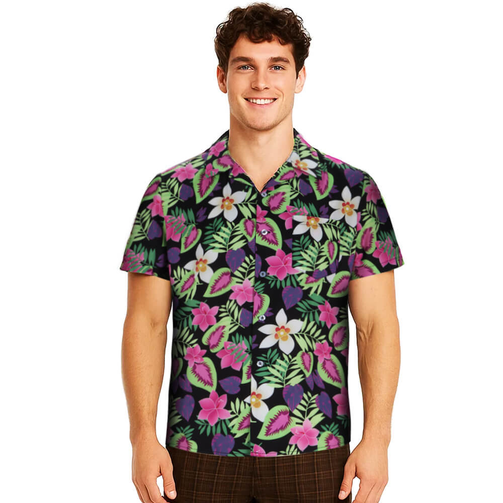 The Goonies Chunk Hawaiian Shirt Cosplay Costume Short Sleeve