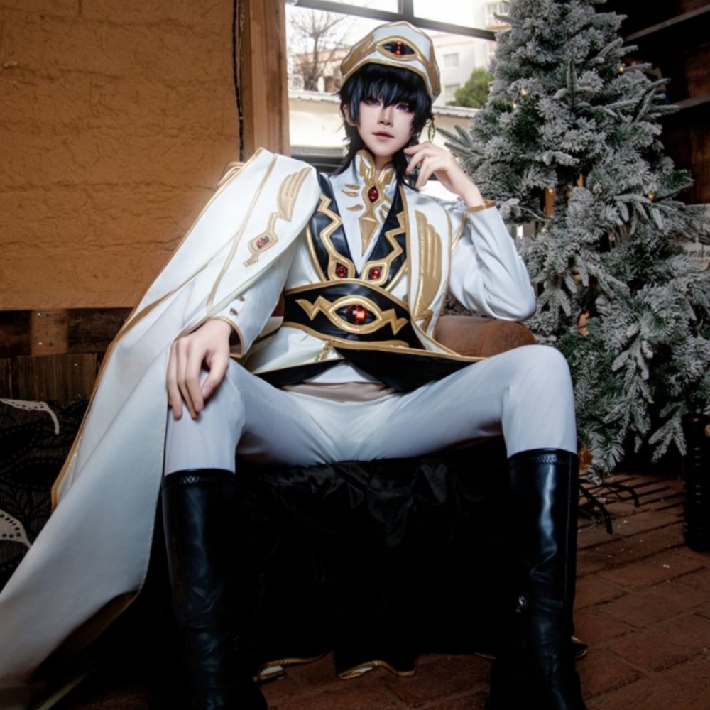 Code Geass Lelouch vi Britannia King Cosplay Costume