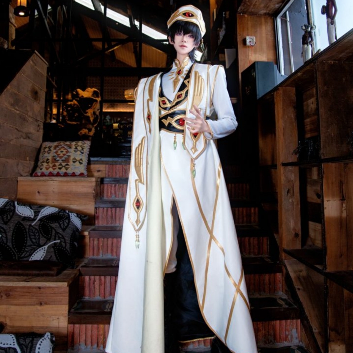 Code Geass Lelouch vi Britannia King Cosplay Costume