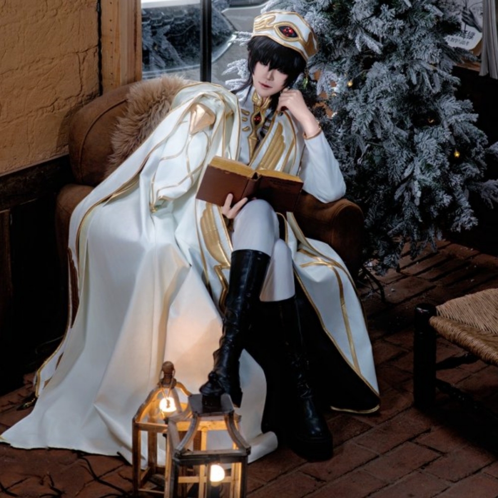 Code Geass Lelouch vi Britannia King Cosplay Costume