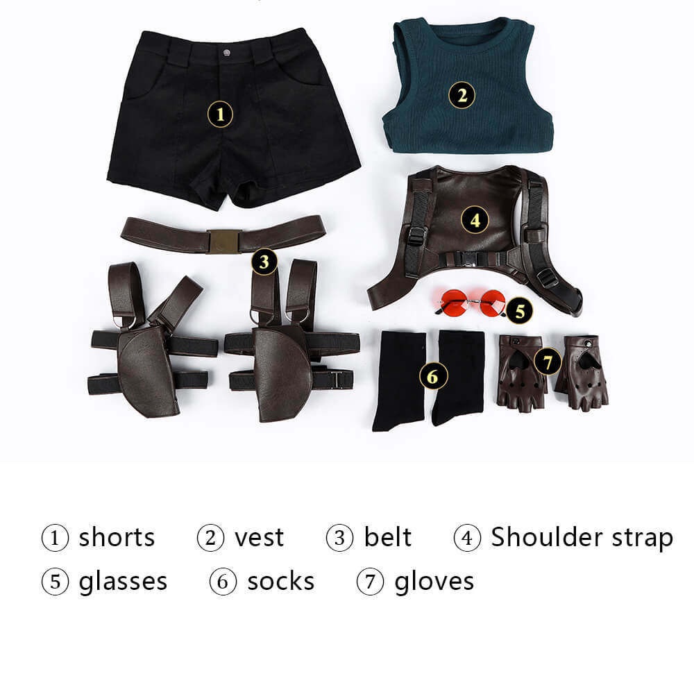 Tomb Raider Live-Action Movie Lara Croft Cosplay Costume