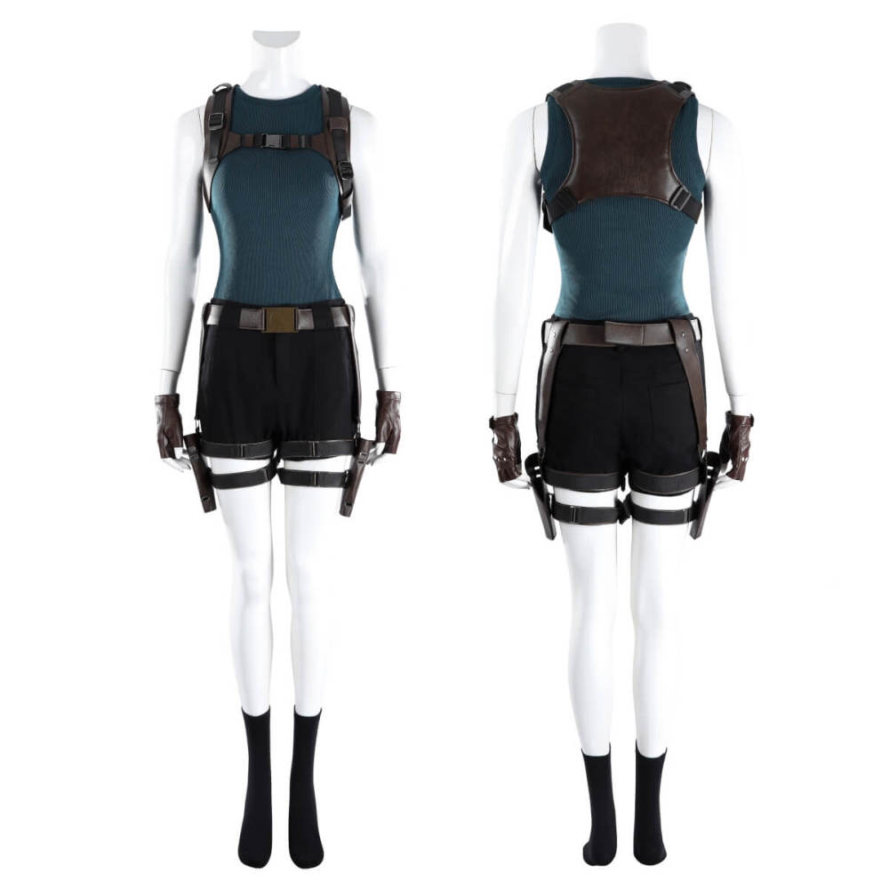 Tomb Raider Live-Action Movie Lara Croft Cosplay Costume