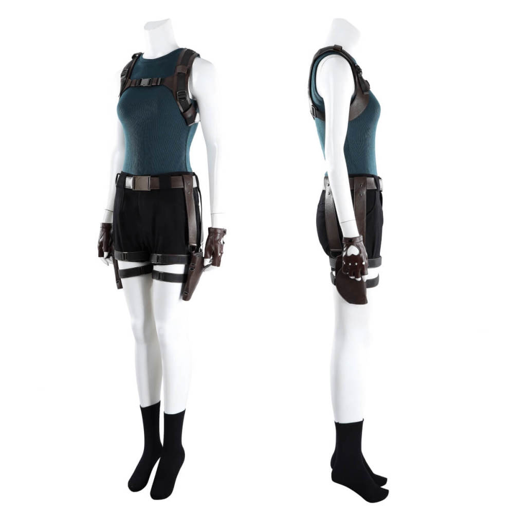 Tomb Raider Live-Action Movie Lara Croft Cosplay Costume
